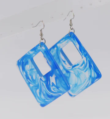 Square earrings